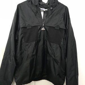 Black Medium Adidas Pull Over Jacket
